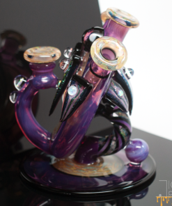 Alternative view of coojoglass x peetwiceglass x pakuaglass Hookah Rig