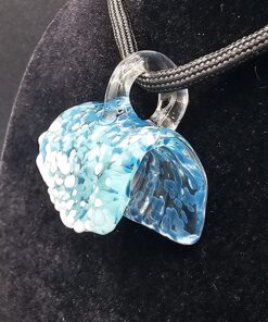 Black Sand Wave Pendant #2