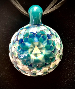 Juju Glass Triangle Opal Pendant