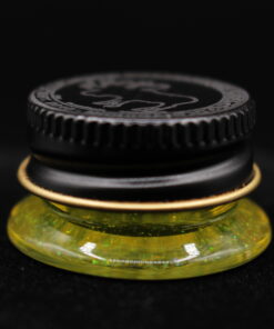 Alternative view of Moose and Fire Cropal Jar - Terps