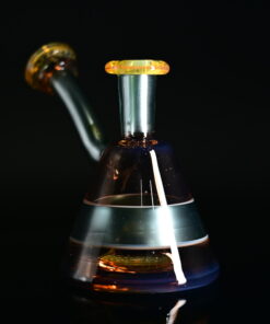 Gatez Glass Dual Color Gem Dry Piece
