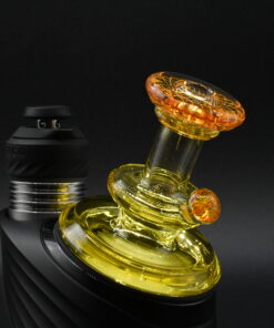 Gatez Glass Single Color Dry Peak Top - Yellow Opal