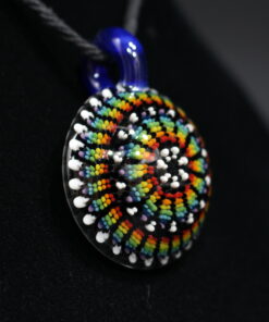 Alternative view of Steve H Rainbow Mandala Pendant
