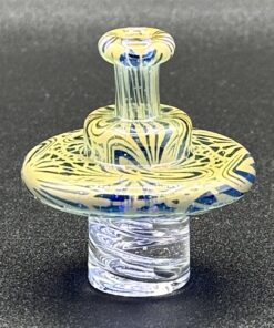 El3ctro B Gold Swirl/Blue Spinner Cap