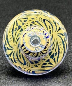 Alternative view of El3ctro B Gold Swirl/Blue Spinner Cap