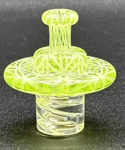 El3ctro B Green Checker Swirl Spinner Cap