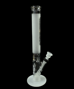 Illadelph Frosted Medium Straight Tube - Black - Image 2