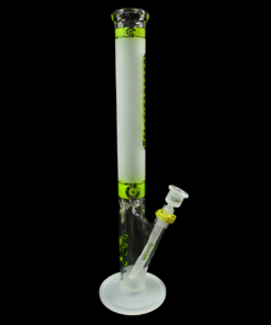 Illadelph Frosted Tall Straight Tube - Lime Green - Image 2