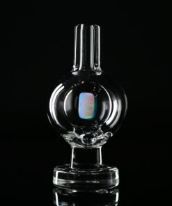 Soup Glass Clear Bubble Cap #5