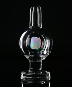 Soup Glass Clear Bubble Cap #7