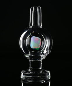 Soup Glass Clear Bubble Cap #7