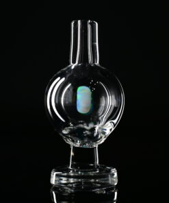 Soup Glass Clear Bubble Cap #8
