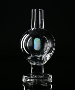 Soup Glass Clear Bubble Cap #8