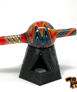Alternative view of Ben Linetube DNA Bubble Cap (Fire & Ice)