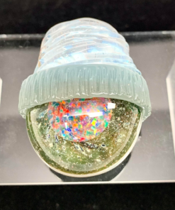 Junkie Glass Pendant with Opal