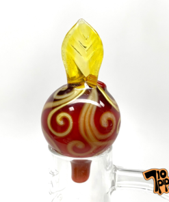 Lyric Bubble Cap Fancy (Red & Gold)