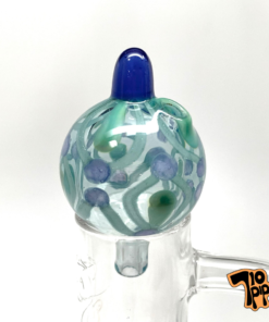 Lyric Bubble Cap Fancy (Blue, Purple, & Green)