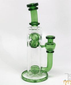 Red Tail Glass Mini Fab Stack Green
