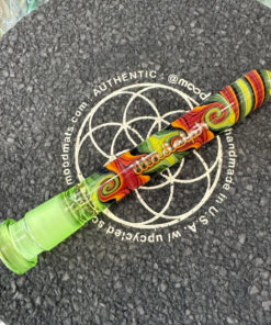 Illadelph Custom Tube Lime/Orange Wig - Image 3