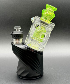 Alternative view of Randohm Glass Ion Straight Fab Puffco Top