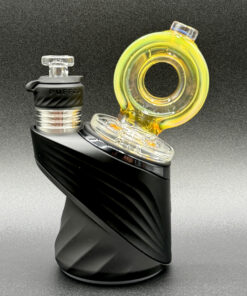 Randohm Glass Northstar Yellow Ohm Peak Topper - Image 2