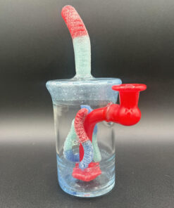 Alternative view of Emperial Glass Cup - Red