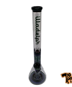 Alternative view of Illadelph Custom Beaker (Green & Purple)